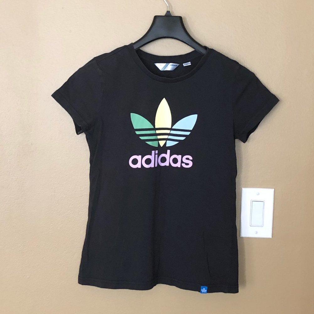Adidas Originals  Casual Activewear Women's Crew Shirt Organic Cotton Medium